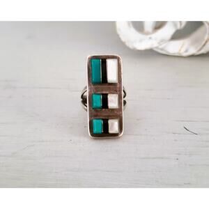 Vintage Native American Zuni WJ Panteah Ring